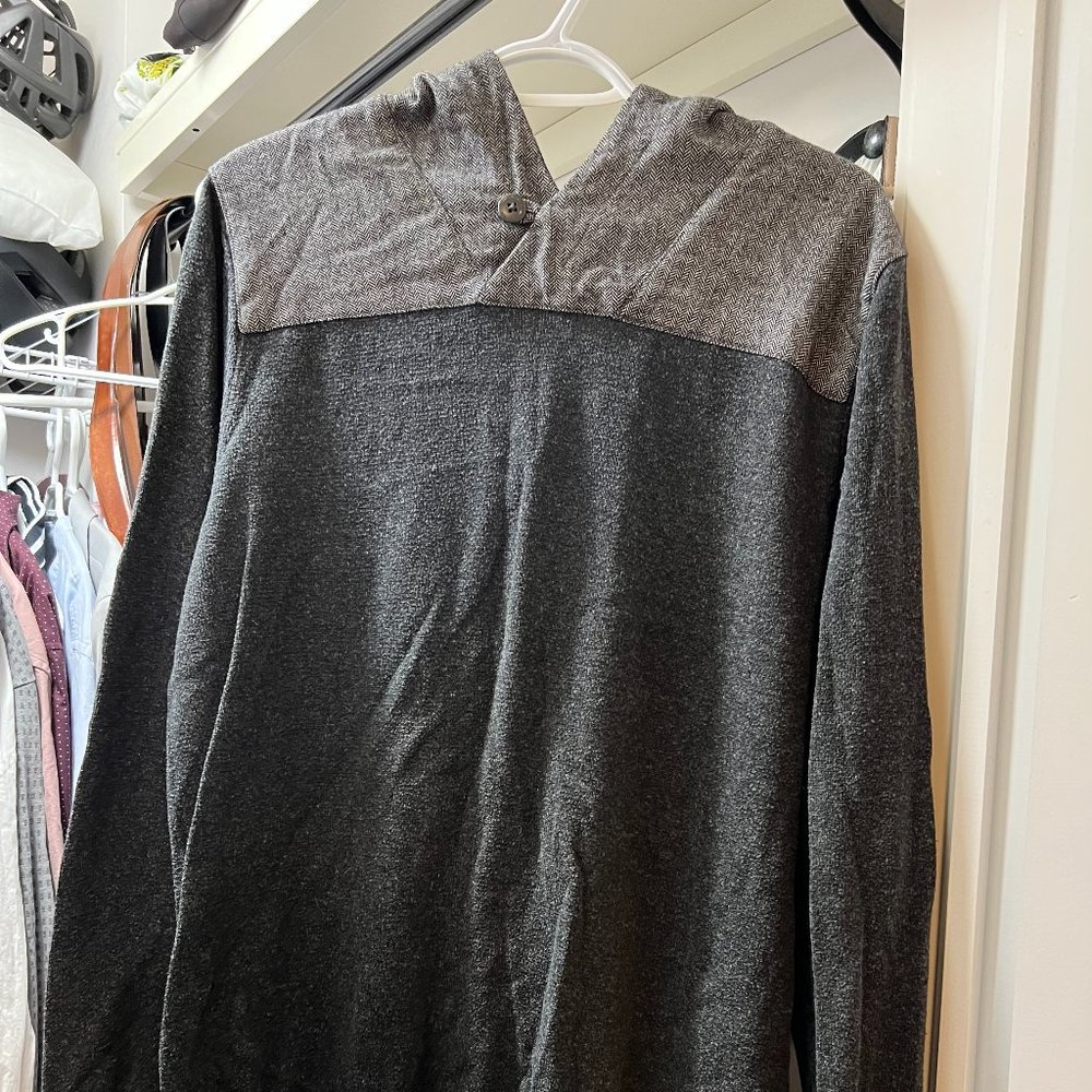 Men Sweater with Hoodie